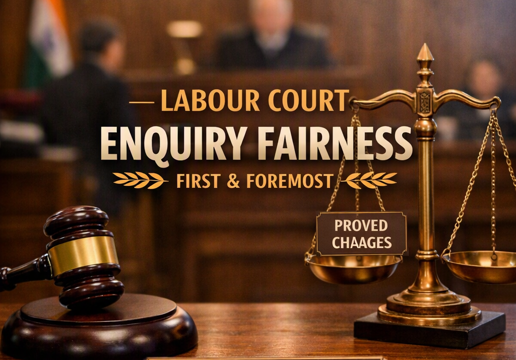 Fairness First, Charges Next: The Judicial Sequence in Domestic Enquiry Cases